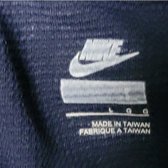 Nike Men's Training Moisture Control Polo Blue and Gray Shirt Size Large - Picture 4 of 4